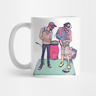 Hipster Golf Art - Hole in One Mug